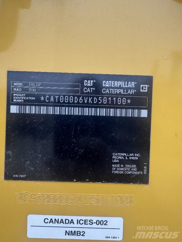 CAT D6 LGP Buldožeri guseničari