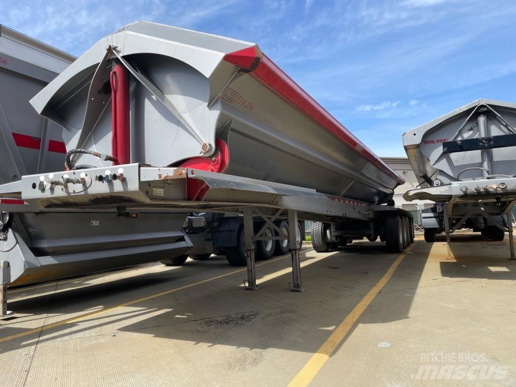  OSW 4 Axle Side Dump Kiperi prikolice