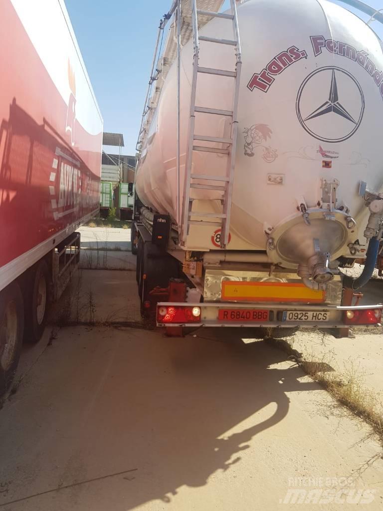 Fruehauf BENALU TC34 Poluprikolice cisterne