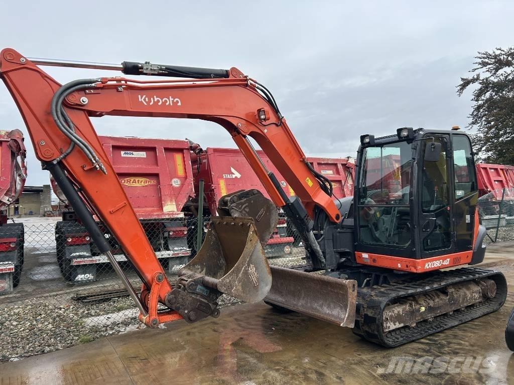 Kubota KX 080-4 Midi bageri 7t – 12t