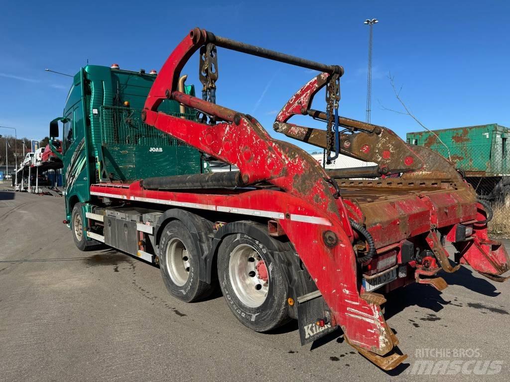 Volvo FH 540 Rol kiper kamioni sa kukom za podizanje tereta