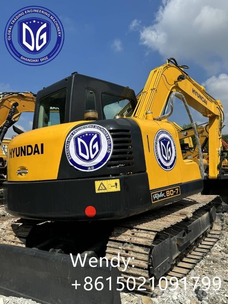 Hyundai 80-7 Bageri guseničari