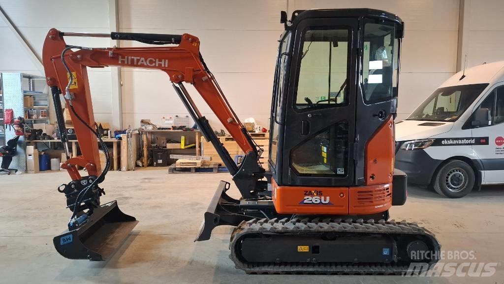 Hitachi ZX 26 U-6 Mini bageri < 7t