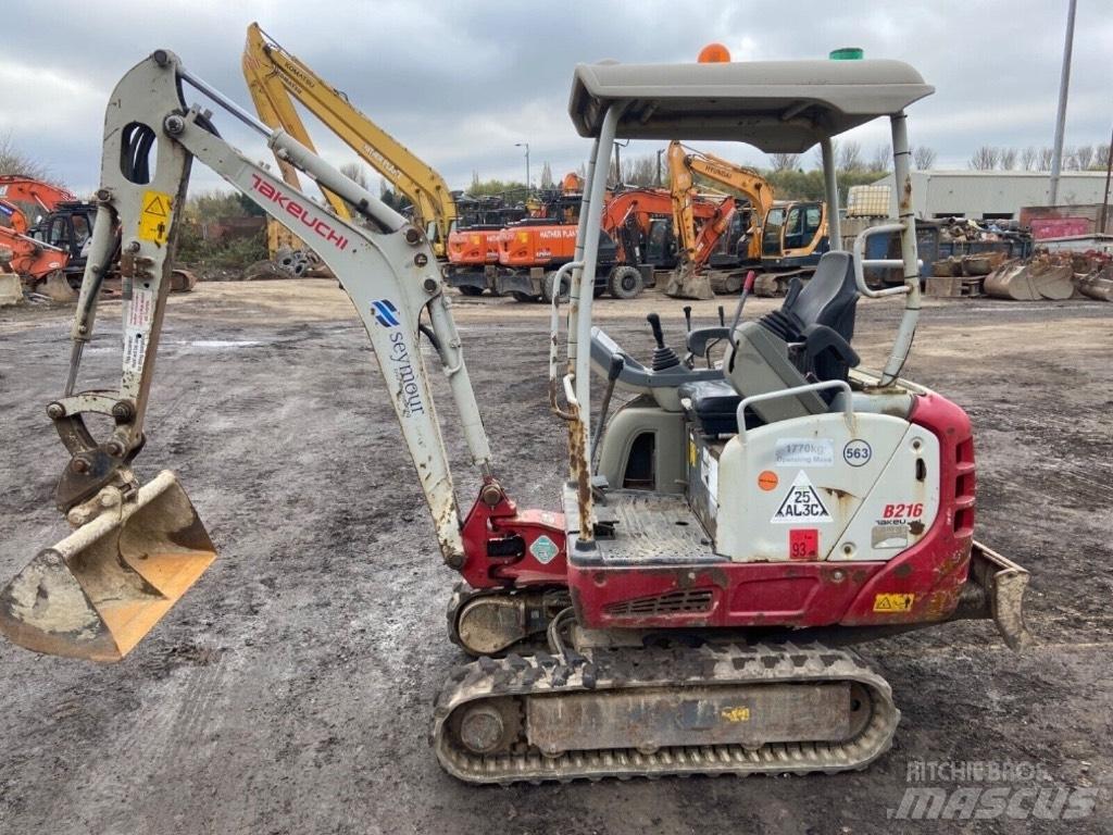 Takeuchi TB 216 Mini bageri < 7t
