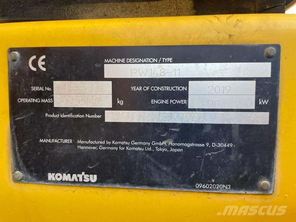 Komatsu PW 148-11 Bageri točkaši