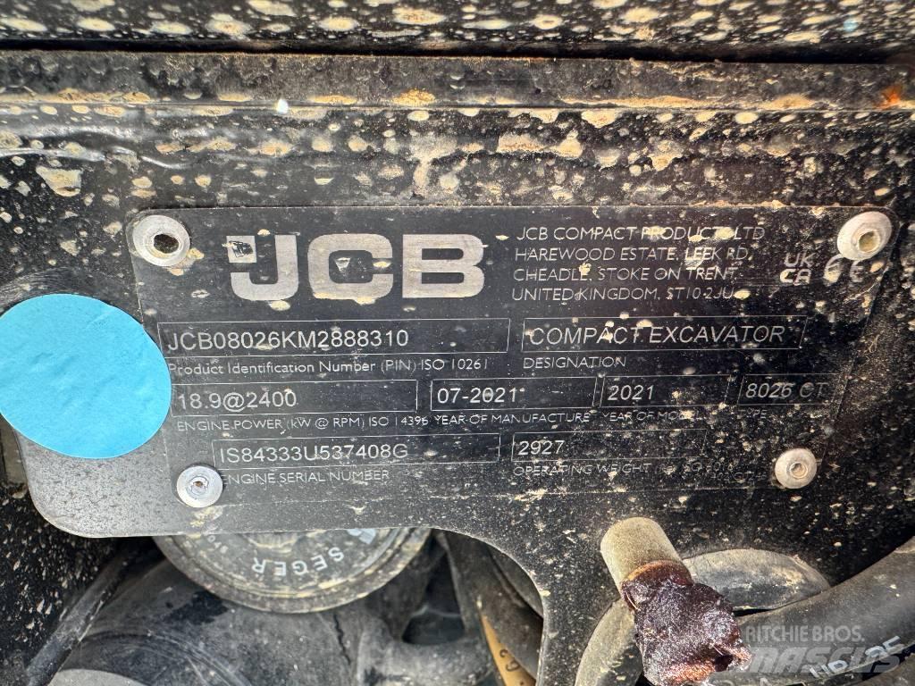 JCB 8026CTS Bageri guseničari
