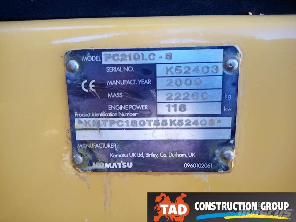 Komatsu PC210LC-8 Bageri guseničari