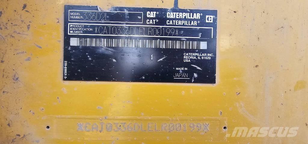 CAT 336D2L Bageri guseničari