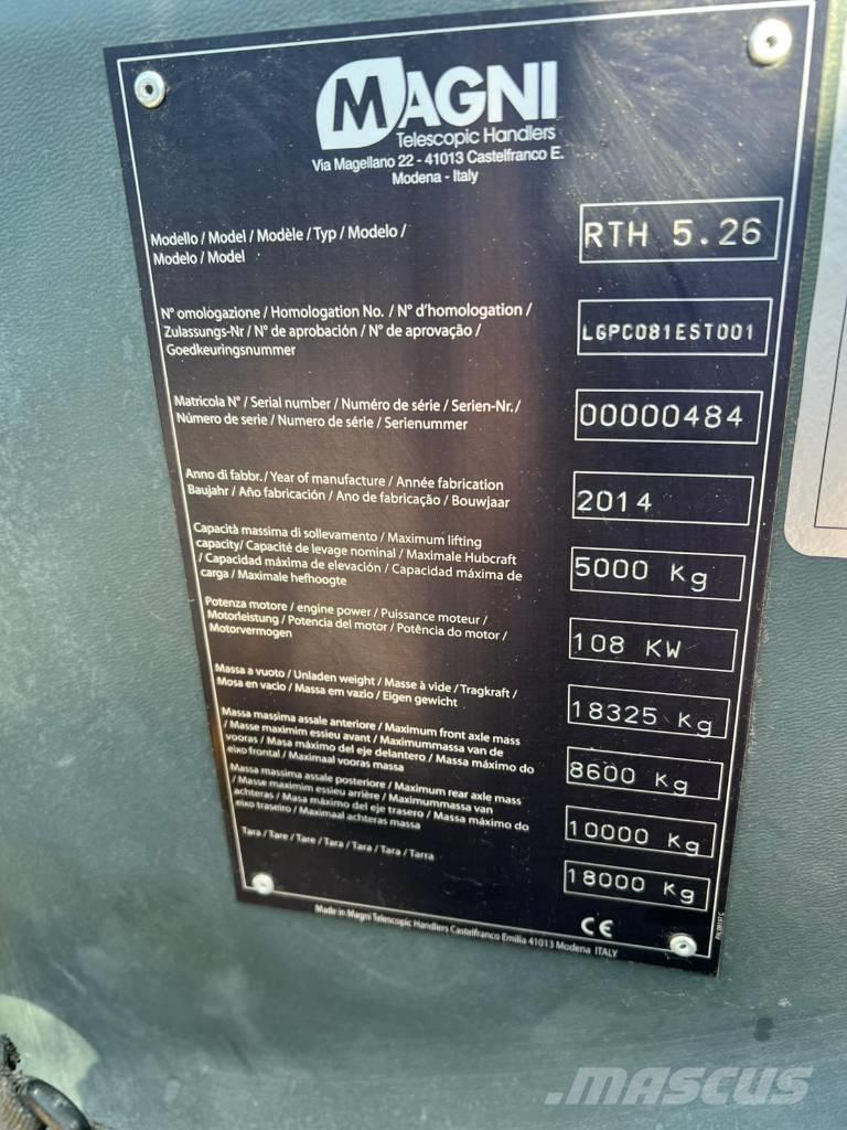 Magni RTH 5.26 Teleskopski viljuškari