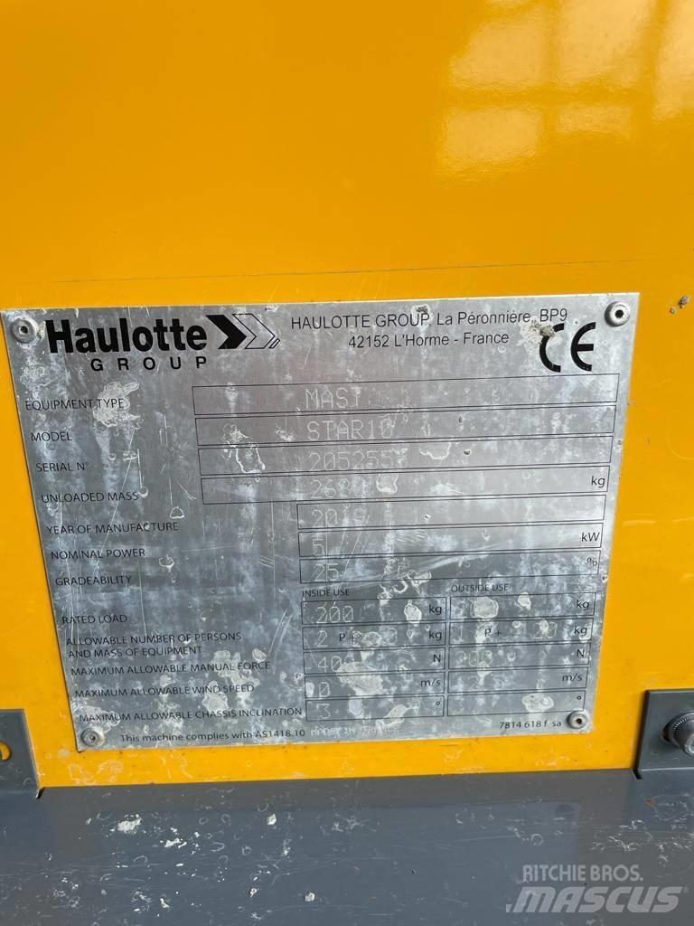 Haulotte Star 10 Jarbolne penjajuće platforme