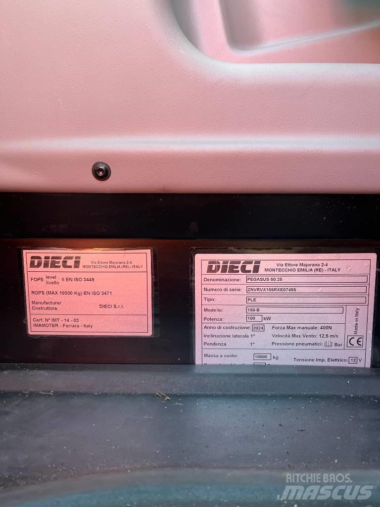 Dieci Pegaus 50.25 Teleskopski viljuškari