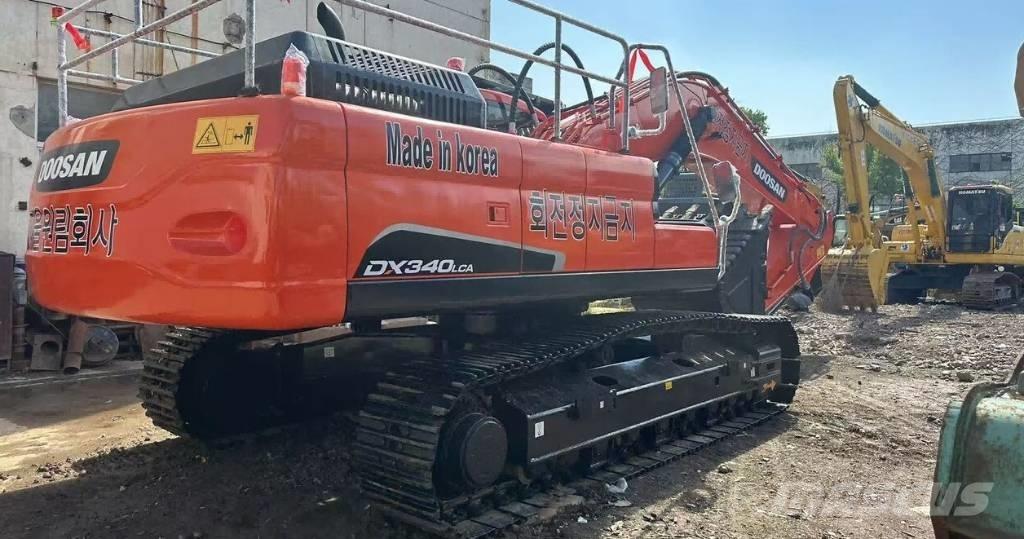 Doosan DX340 Bageri guseničari