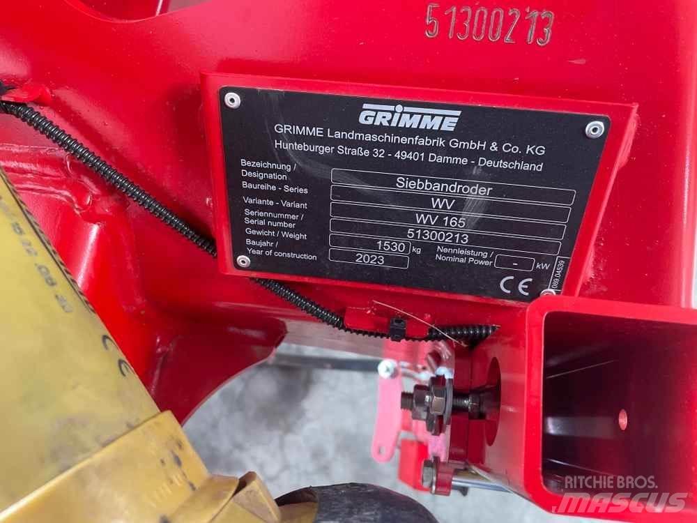 Grimme WV 165 Ostale poljoprivredne mašine