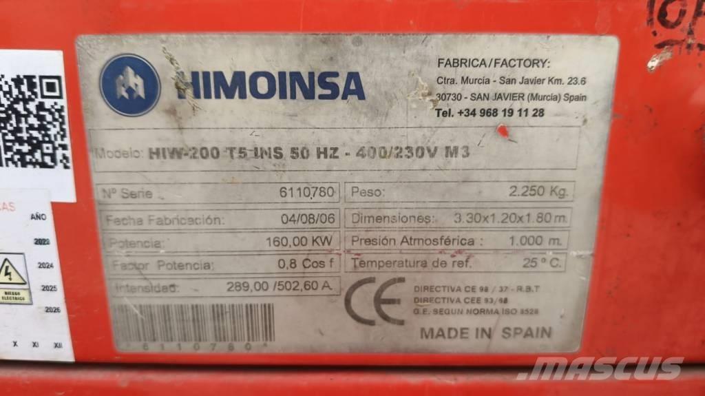 Himoinsa HIW 200 T5 Dizel generatori