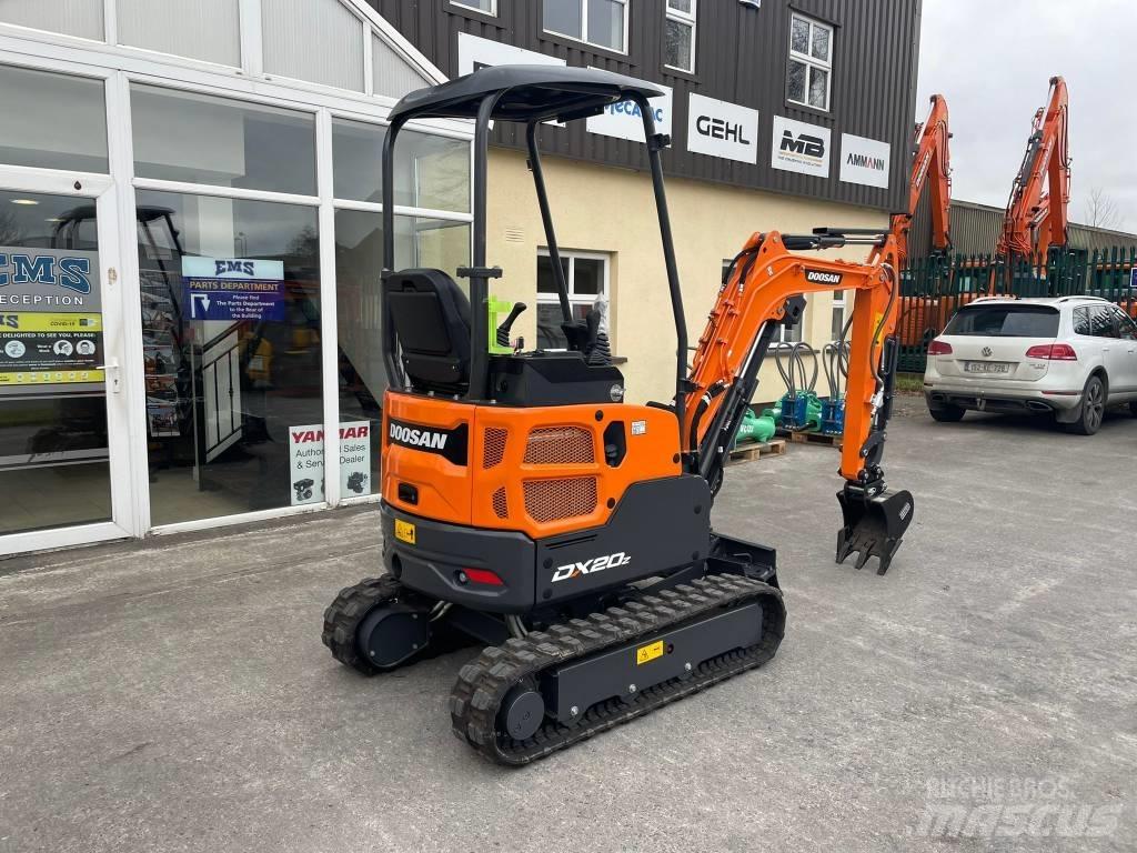 Develon DX 20 Z-7 Mini bageri < 7t