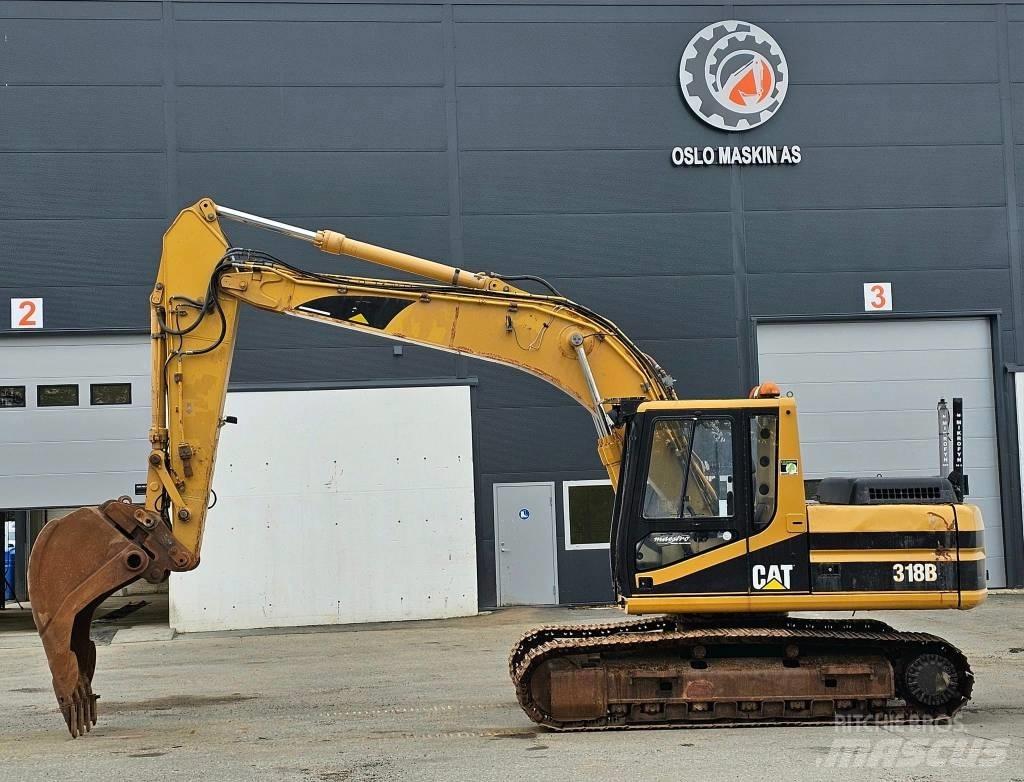 CAT 318 B L Bageri guseničari