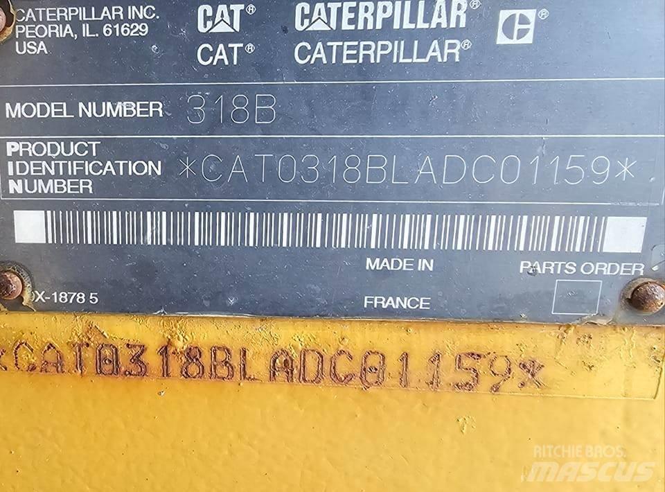 CAT 318 B L Bageri guseničari