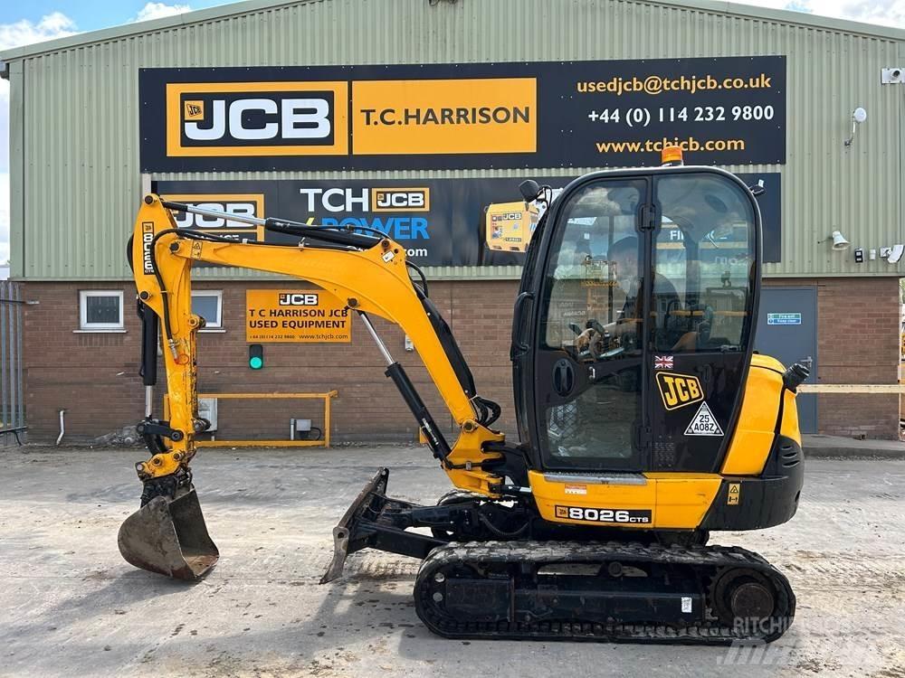 JCB 8026 CTS Mini bageri < 7t