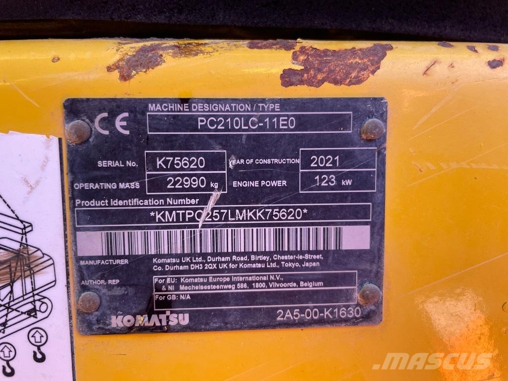 Komatsu PC 210 LC-11 Bageri guseničari