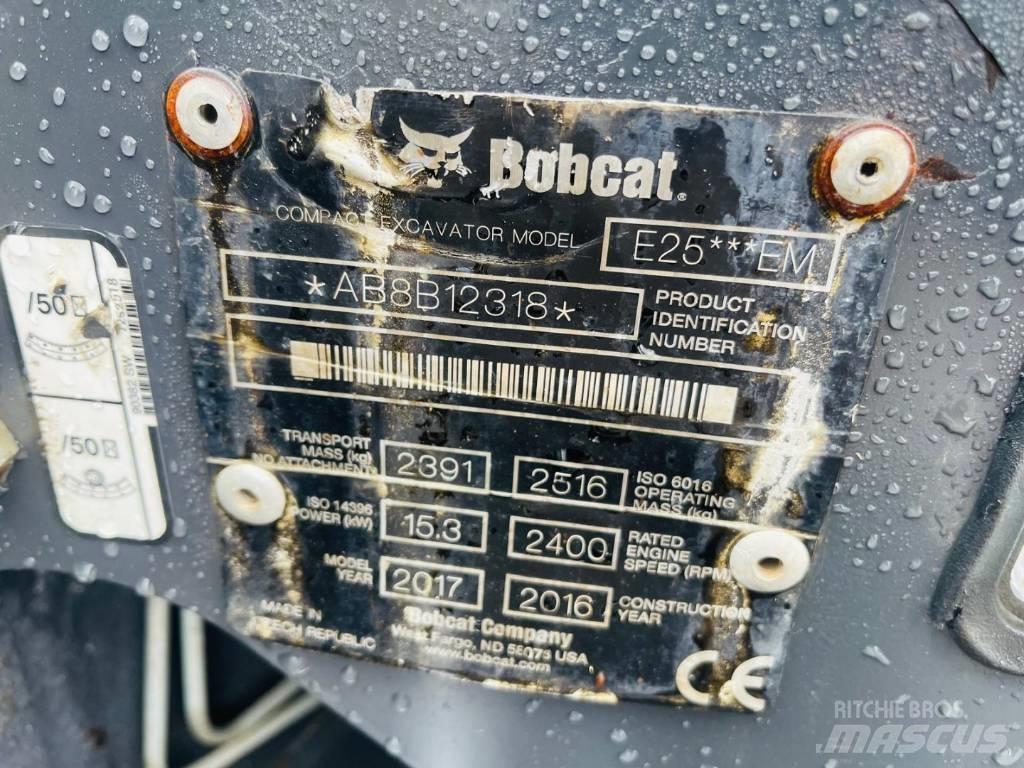 Bobcat E 25 Mini bageri < 7t