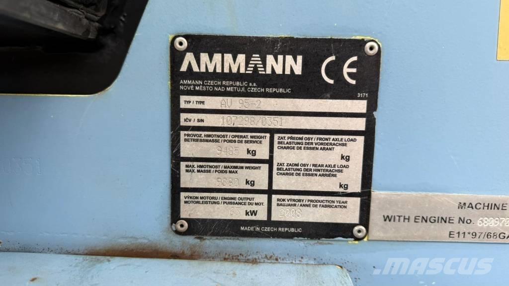Ammann AV  95-2 Valjci sa duplim bubnjem