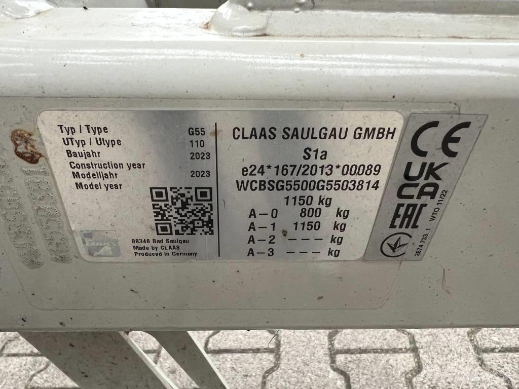 CLAAS Volto 1100 T Okretači i sakupljači sena