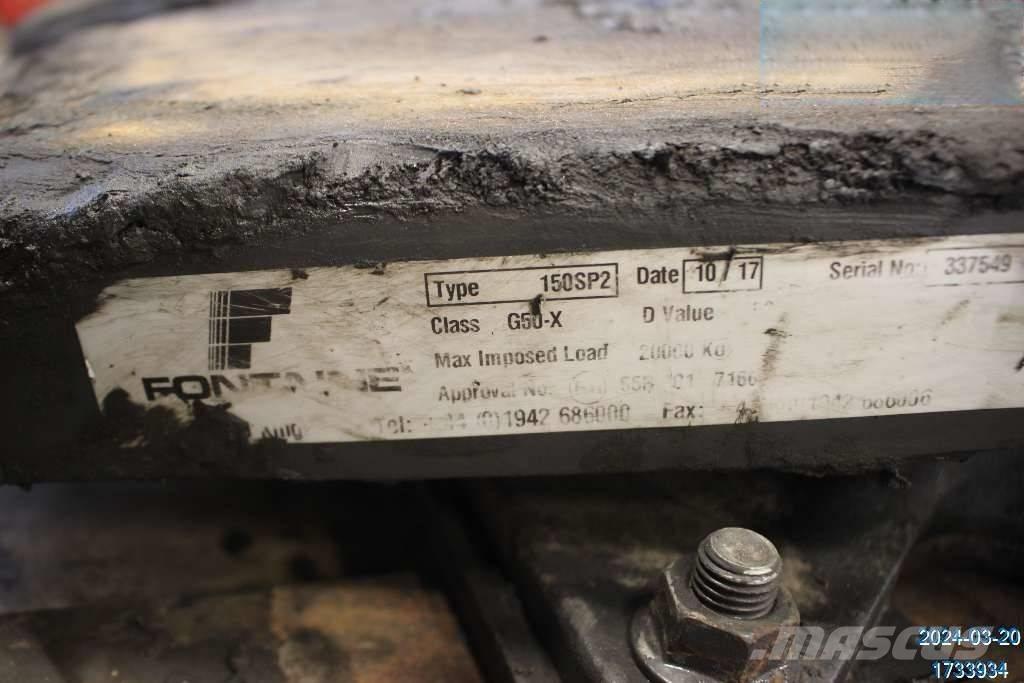 DAF XF 510 Šasija i vešenje