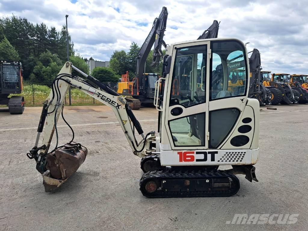 Terex TC16 Mini bageri < 7t