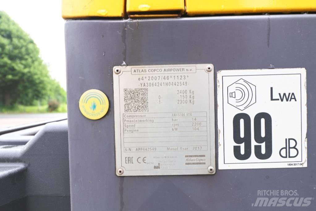 Atlas Copco XAVS 186 Kompresori