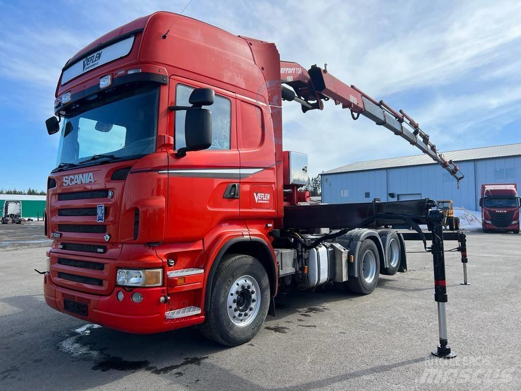 Scania R 580 Kamioni sa kranom