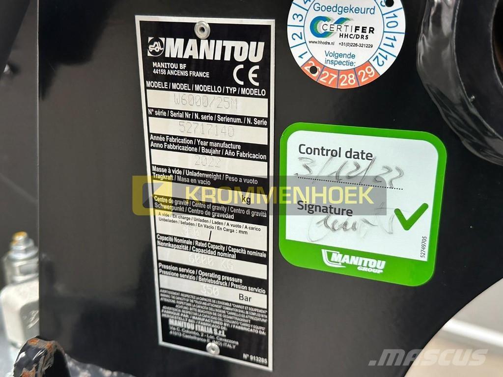 Manitou W6000 Teleskopski viljuškari
