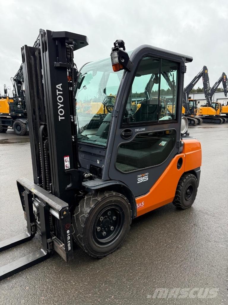 Toyota 02-8 FGJF 35 Plinski viljuškari