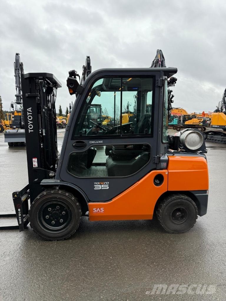 Toyota 02-8 FGJF 35 Plinski viljuškari