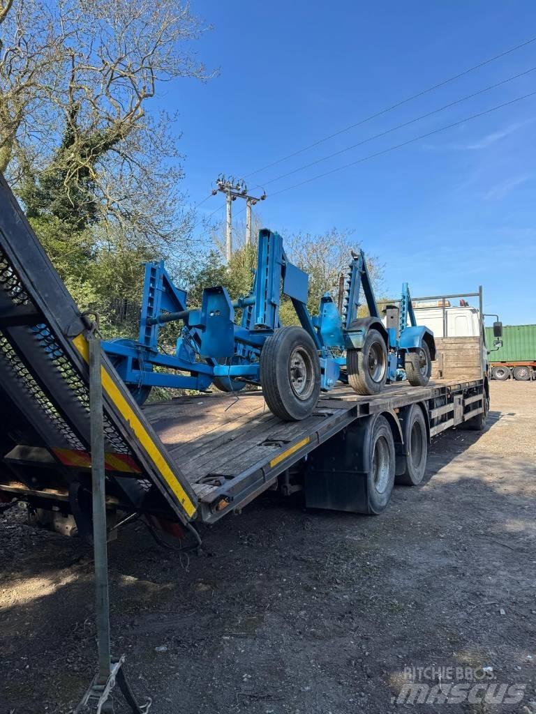 DAF DAF FAS CF75.310 Kamioni sa ravan platformom / vitlom