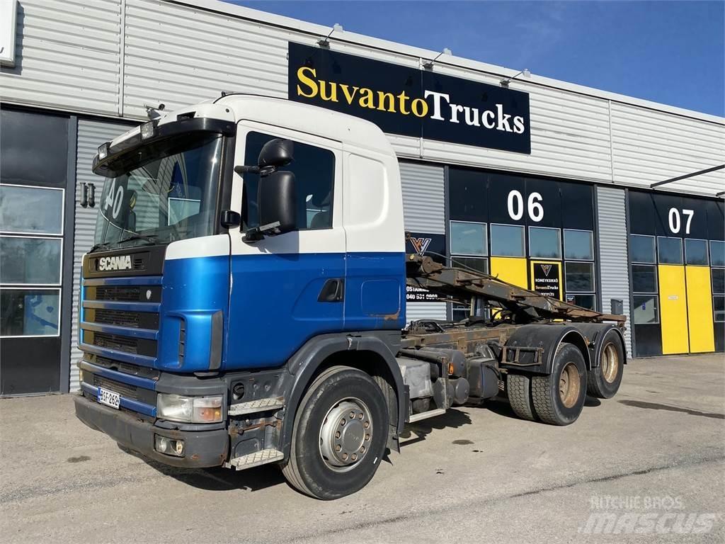 Scania R 124 6X2 Kamioni za podizanje kablova
