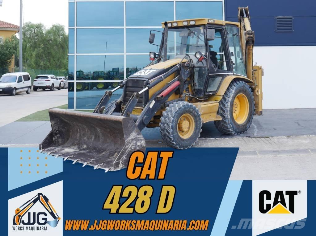 CAT 428 D Rovokopači