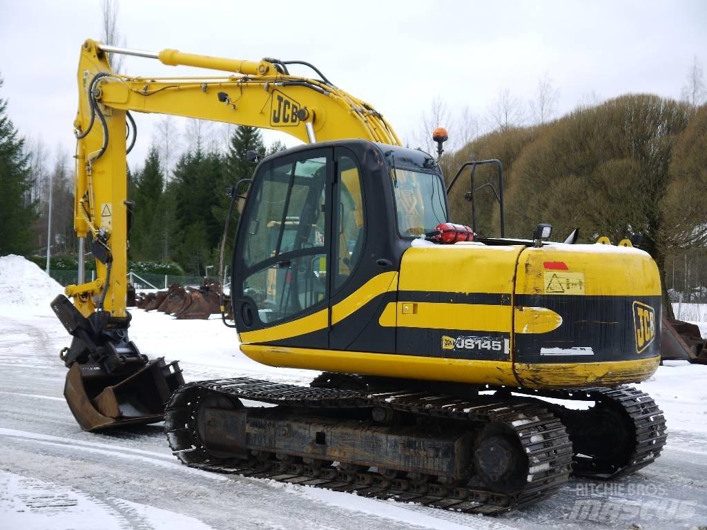 JCB JS 145 Bageri guseničari