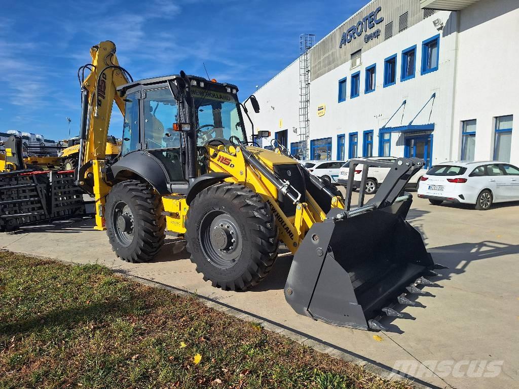 New Holland B115D TC Rovokopači freze za kanale Trenčeri