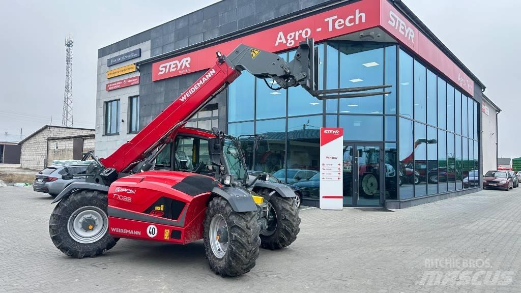 Weidemann T 7035 Poljoprivredni teleskopski utovarivači