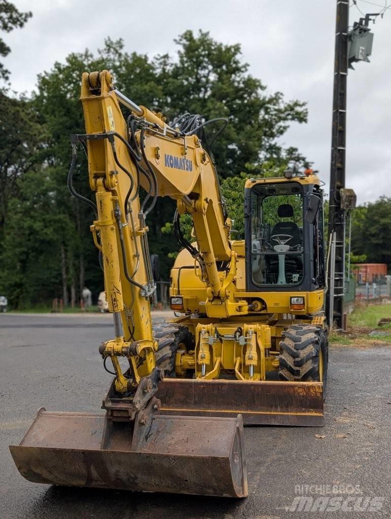 Komatsu PW 98 MR-8 Bageri točkaši
