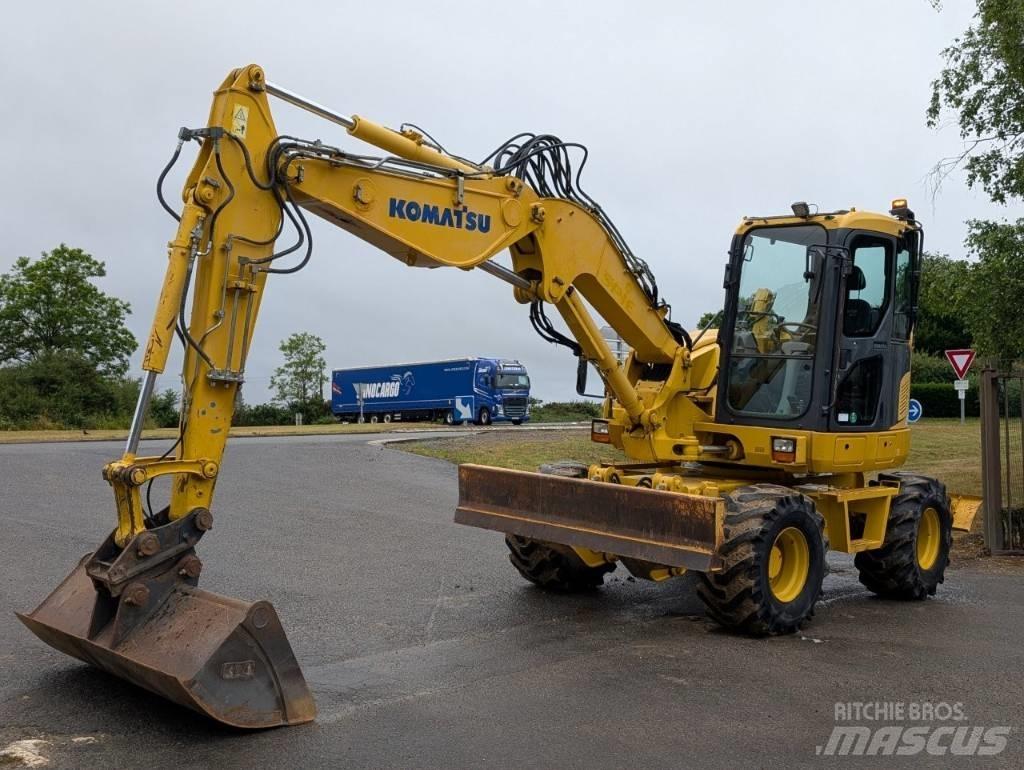 Komatsu PW 98 MR-8 Bageri točkaši