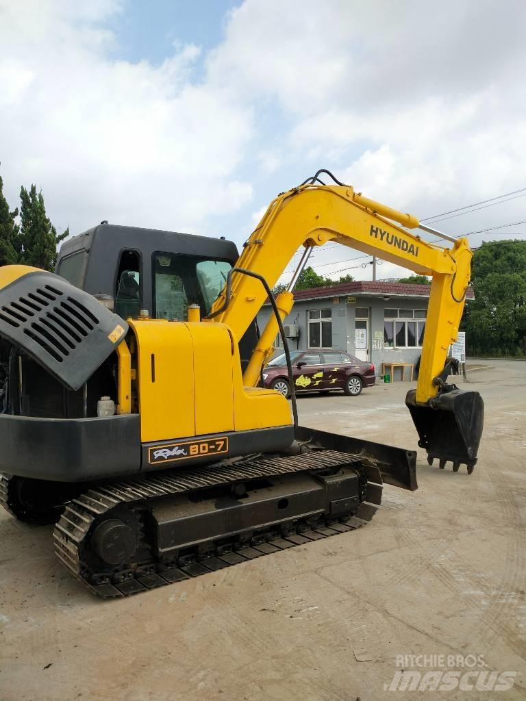 Hyundai 80-7 Bageri guseničari