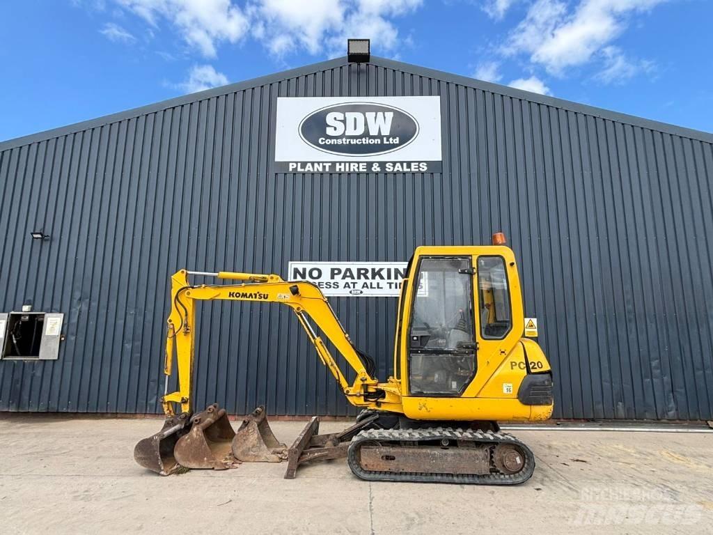 Komatsu PC 20-7 Mini bageri < 7t