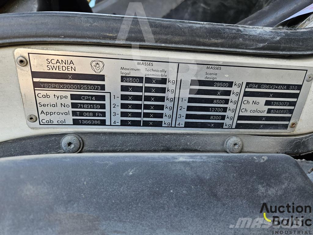 Scania P 94 GB Kamioni mešalice za beton