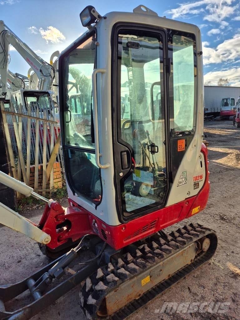 Takeuchi TB 216 Mini bageri < 7t