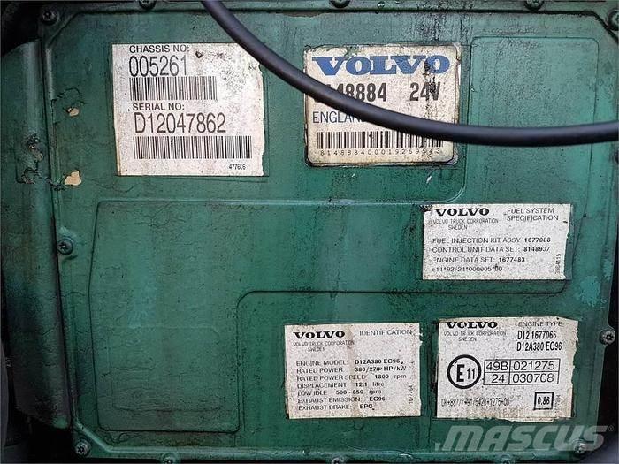 Volvo D12A380 EC96 Ostale kargo komponente
