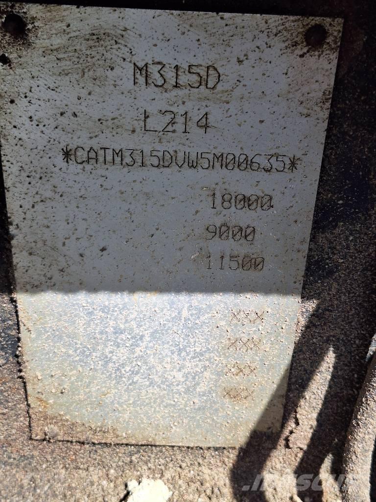 CAT M 315 D Bageri točkaši