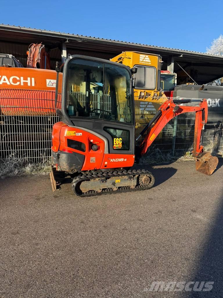 Kubota KX 018-4 Mini bageri < 7t
