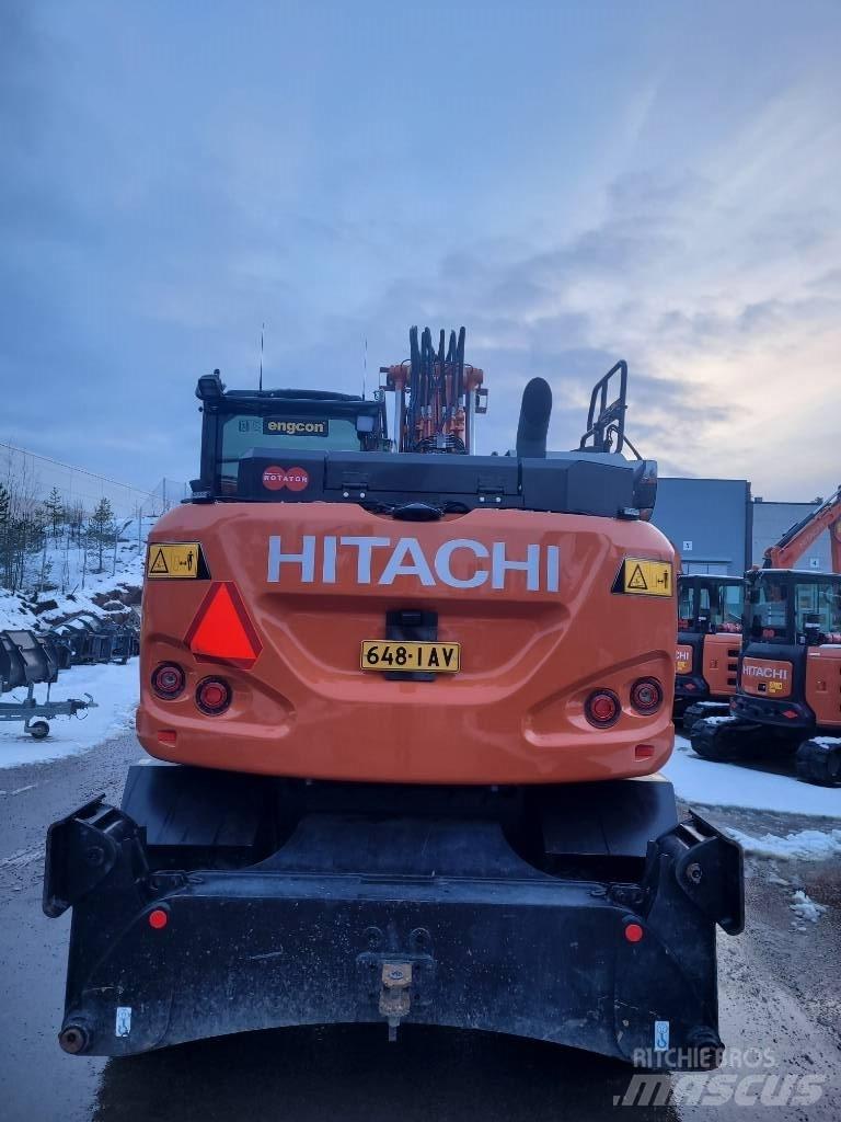 Hitachi ZX155W-7 2P Bageri točkaši