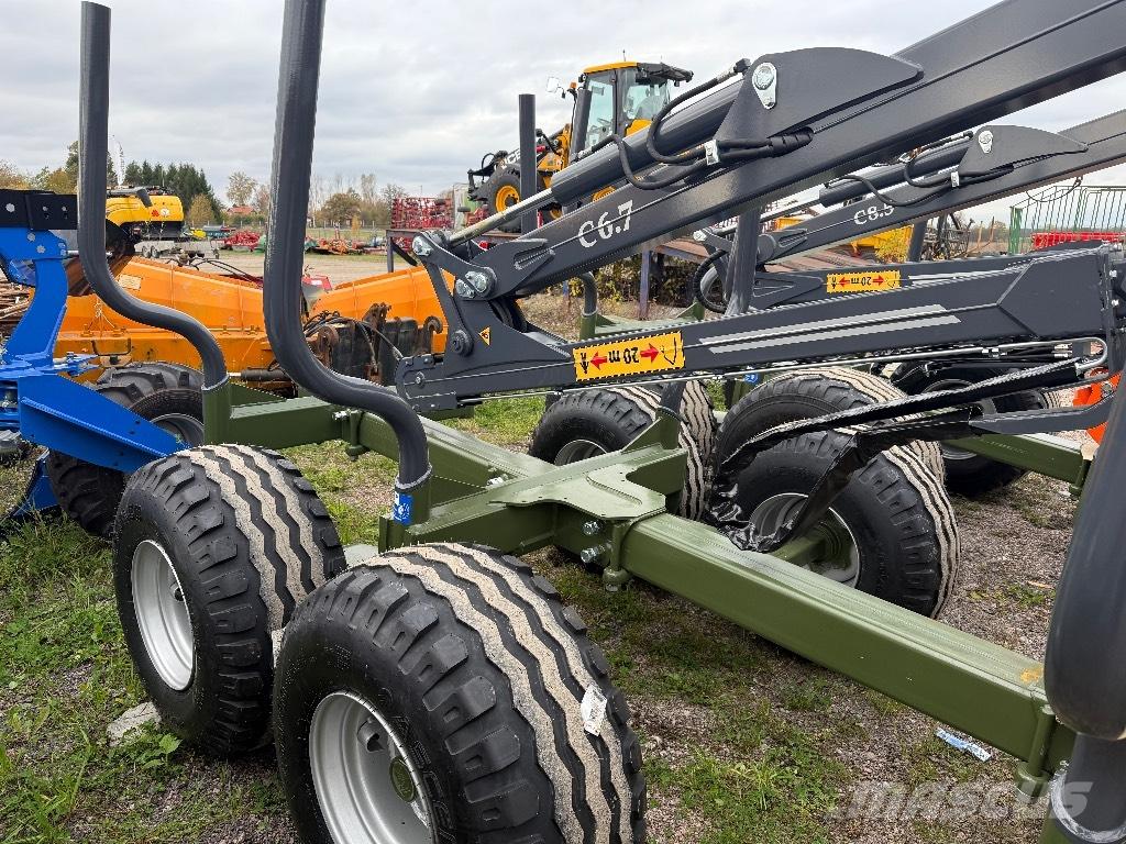 Farma T9 DS 6,7 kran Šumske prikolice